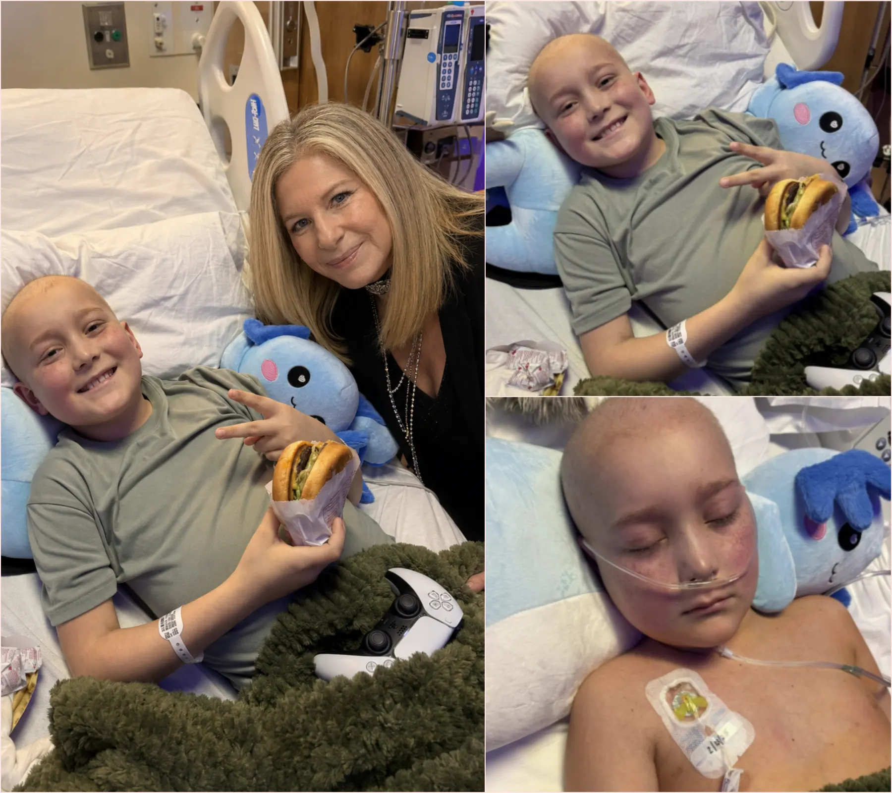 BARBRA STREISAND REPORTEDLY VISITED A TERMINALLY ILL BOY — THEN SANG “THE WAY WE WERE” BESIDE HIS HOSPITAL BED