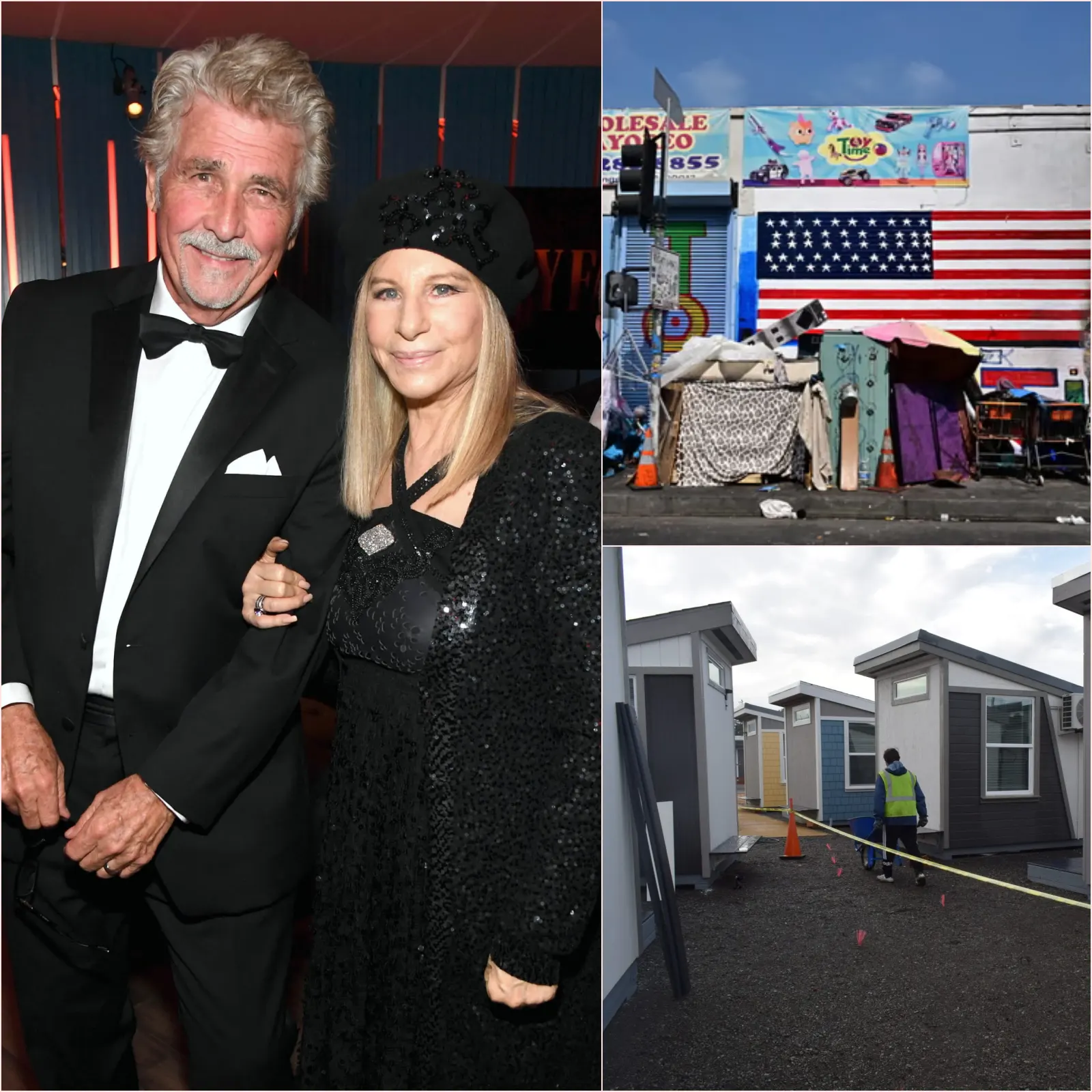 BARBRA STREISAND AND JAMES BROLIN REPORTEDLY DONATE $12 MILLION TO HELP HOMELESS FAMILIES — “EVERYONE DESERVES A PLACE TO CALL HOME”