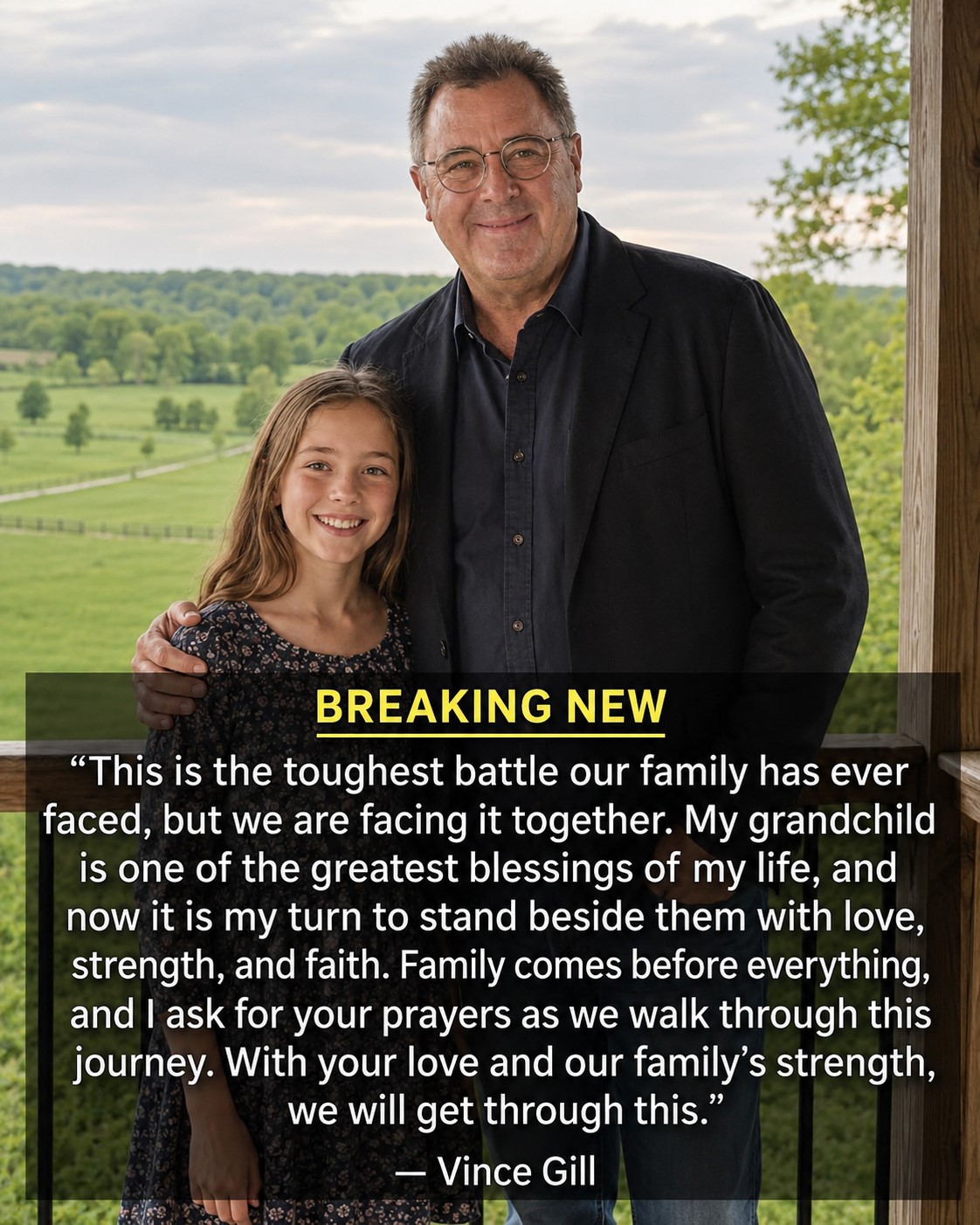 VINCE GILL’S REPORTED FAMILY MESSAGE REMINDS FANS THAT EVEN COUNTRY’S GENTLEST VOICE NEEDS LOVE, PRAYER, AND STRENGTH