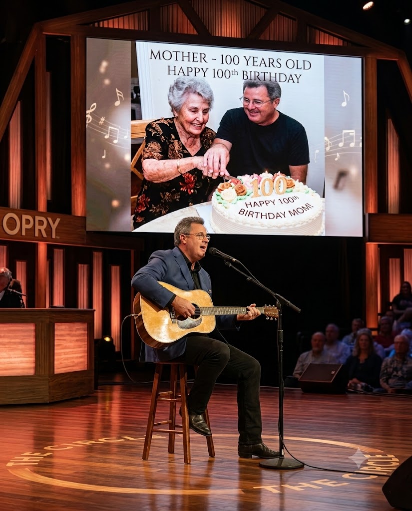 AFTER 50 YEARS OF APPLAUSE, VINCE GILL SANG FOR THE WOMAN WHO HEARD HIS MUSIC BEFORE THE WORLD DID