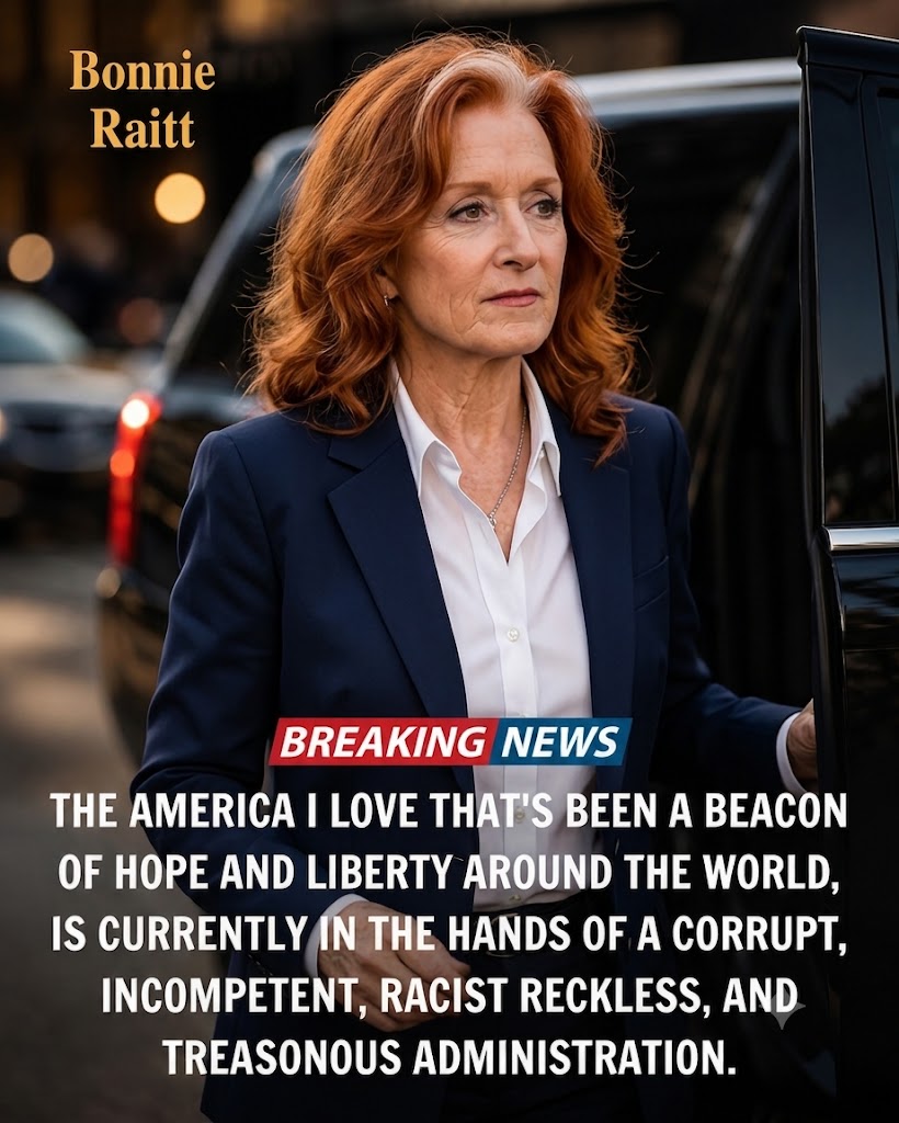 BONNIE RAITT’S QUIET WORDS ABOUT AMERICA ARE RESONATING FAR BEYOND THE BLUES — AND SPARKING A POWERFUL DEBATE