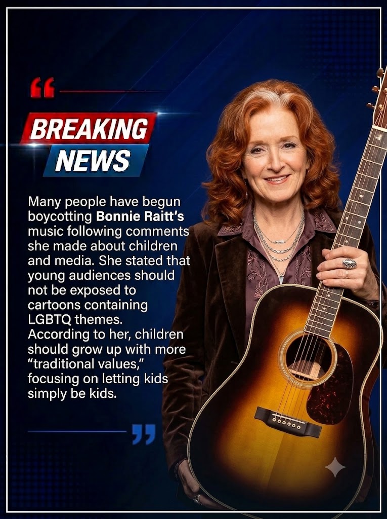 BONNIE RAITT’S REPORTED COMMENTS IGNITE A FIRESTORM — BUT DID SHE REALLY SAY WHAT SOCIAL MEDIA CLAIMS?