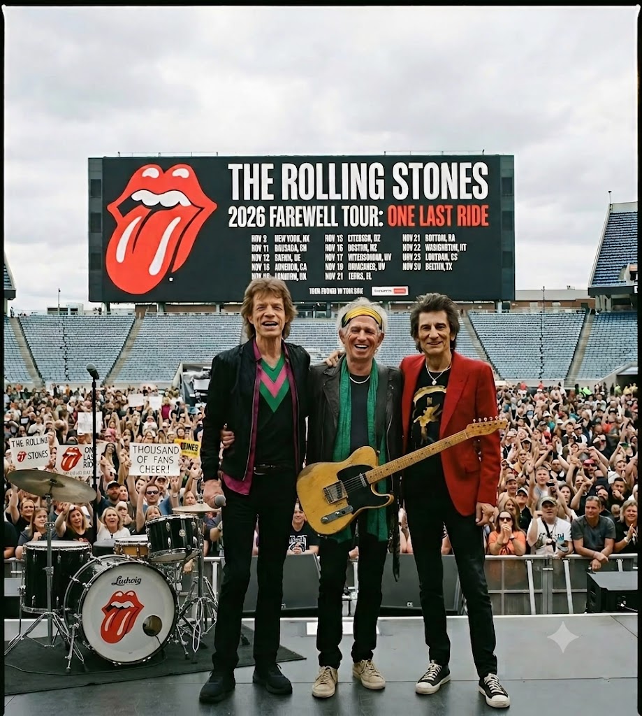 THE ROLLING STONES’ “FAREWELL TOUR” RUMOR HAS FANS BRACING FOR GOODBYE