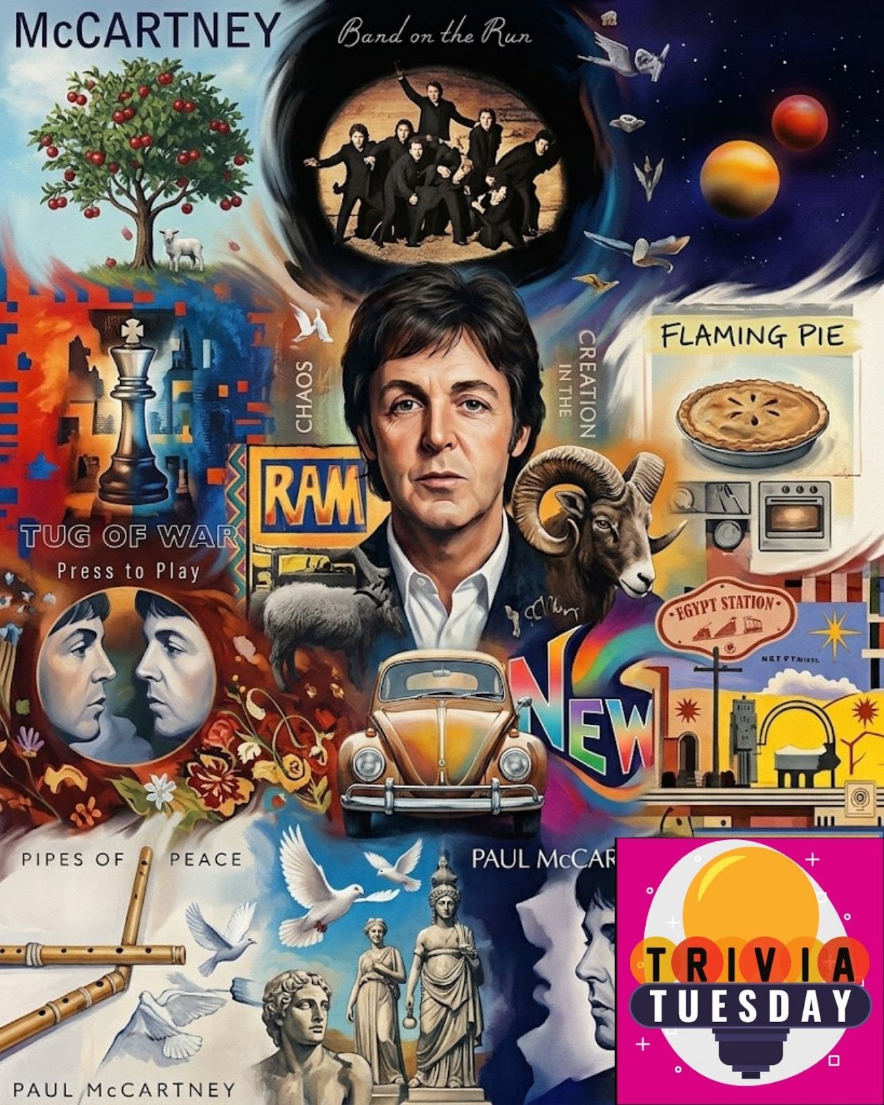 PAUL McCARTNEY’S TRIVIA TUESDAY JUST GOT A WHOLE LOT BETTER — ONE LUCKY FAN COULD TAKE HOME THE ULTIMATE VINYL COLLECTION