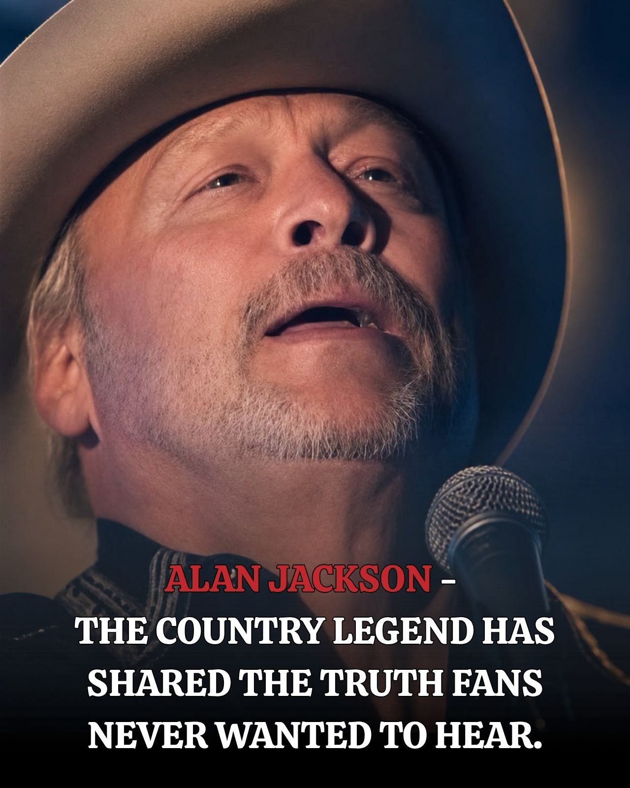 A HEARTBREAKING TURN FOR ALAN JACKSON — THE COUNTRY LEGEND HAS SHARED THE TRUTH FANS NEVER WANTED TO HEAR