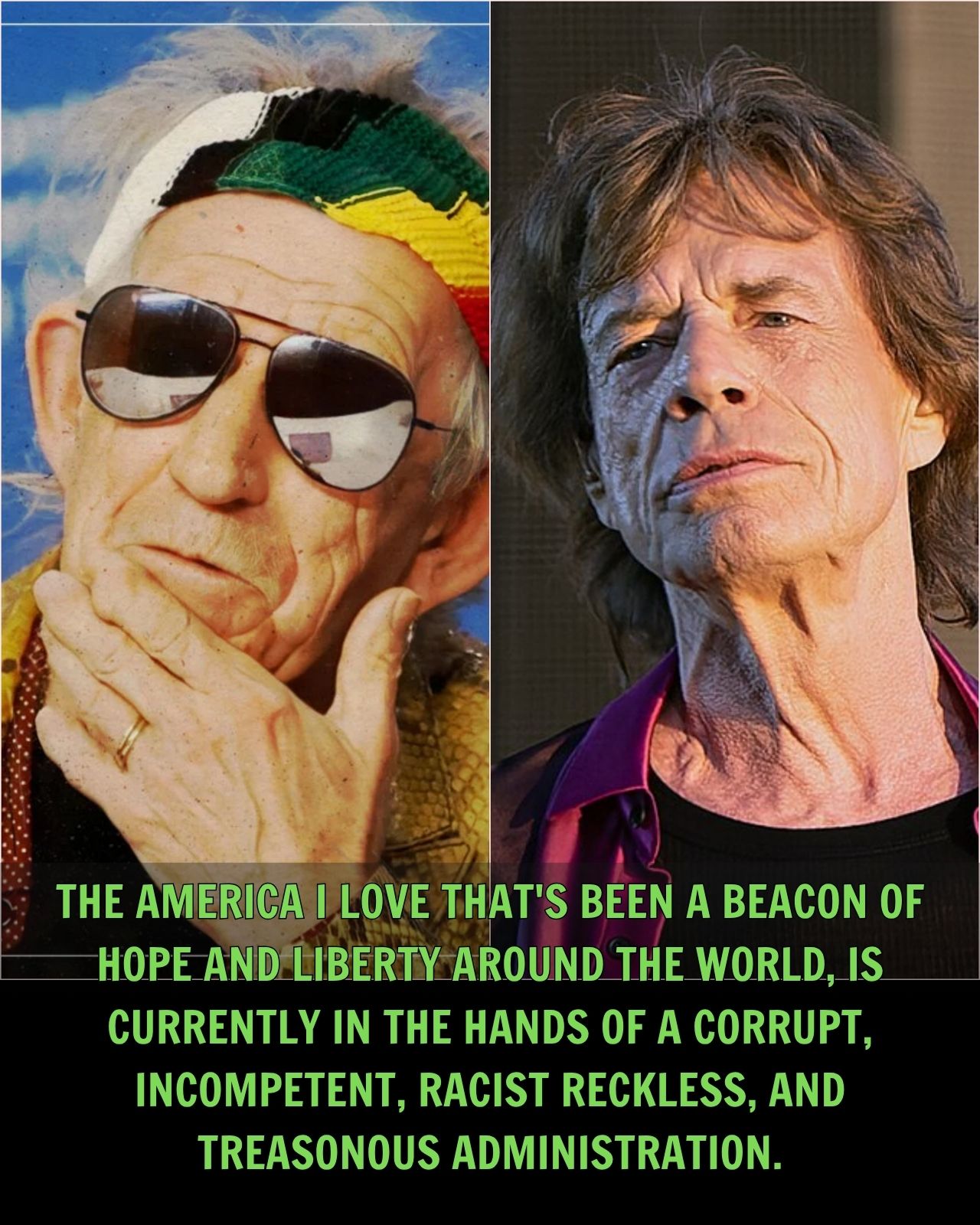 KEITH RICHARDS SAYS AMERICA IS “A BIT OF A DISAPPOINTMENT” — AND THE ROLLING STONES’ NEW SONG REVEALS WHY THE COUNTRY THEY ONCE LOVED NOW FEELS DIFFERENT