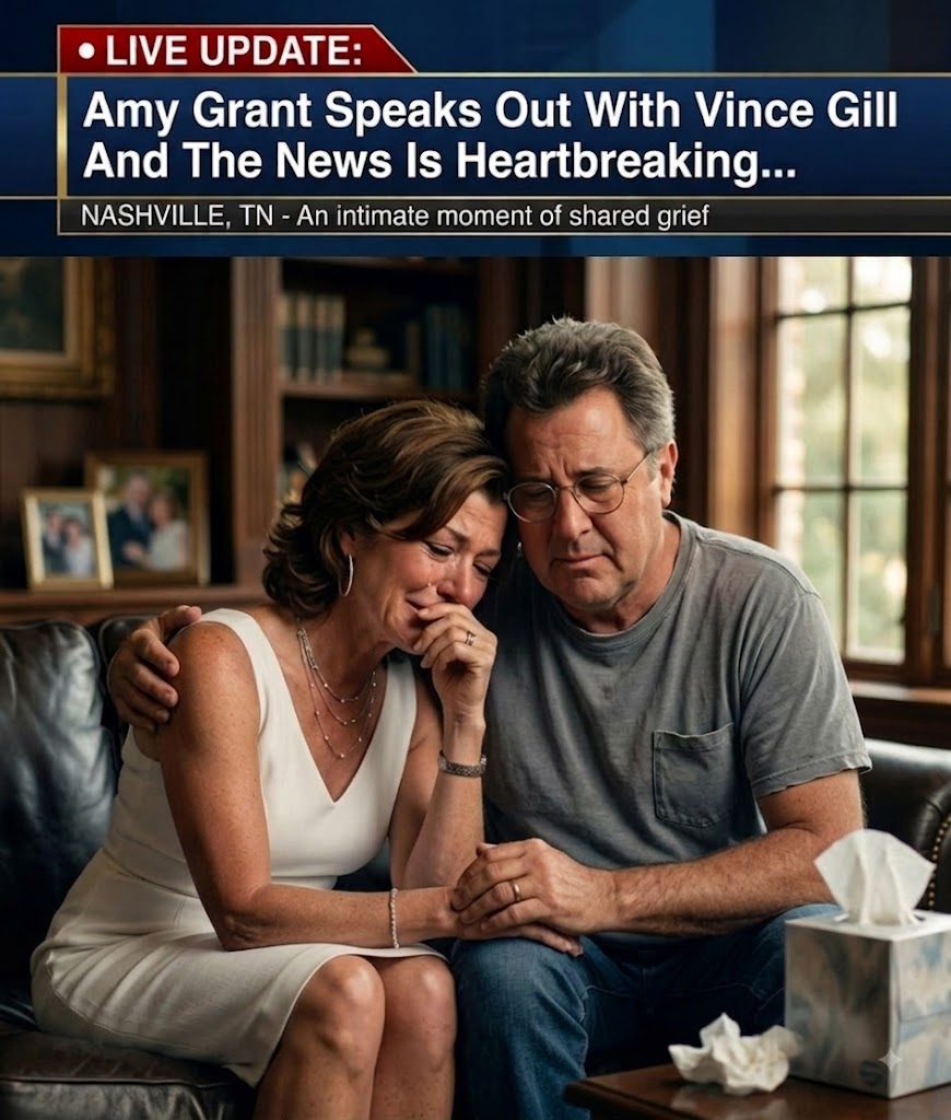 AMY GRANT SPEAKS OUT WITH VINCE GILL AT HER SIDE — AND THE NEWS BEHIND HER RECOVERY IS HEARTBREAKING