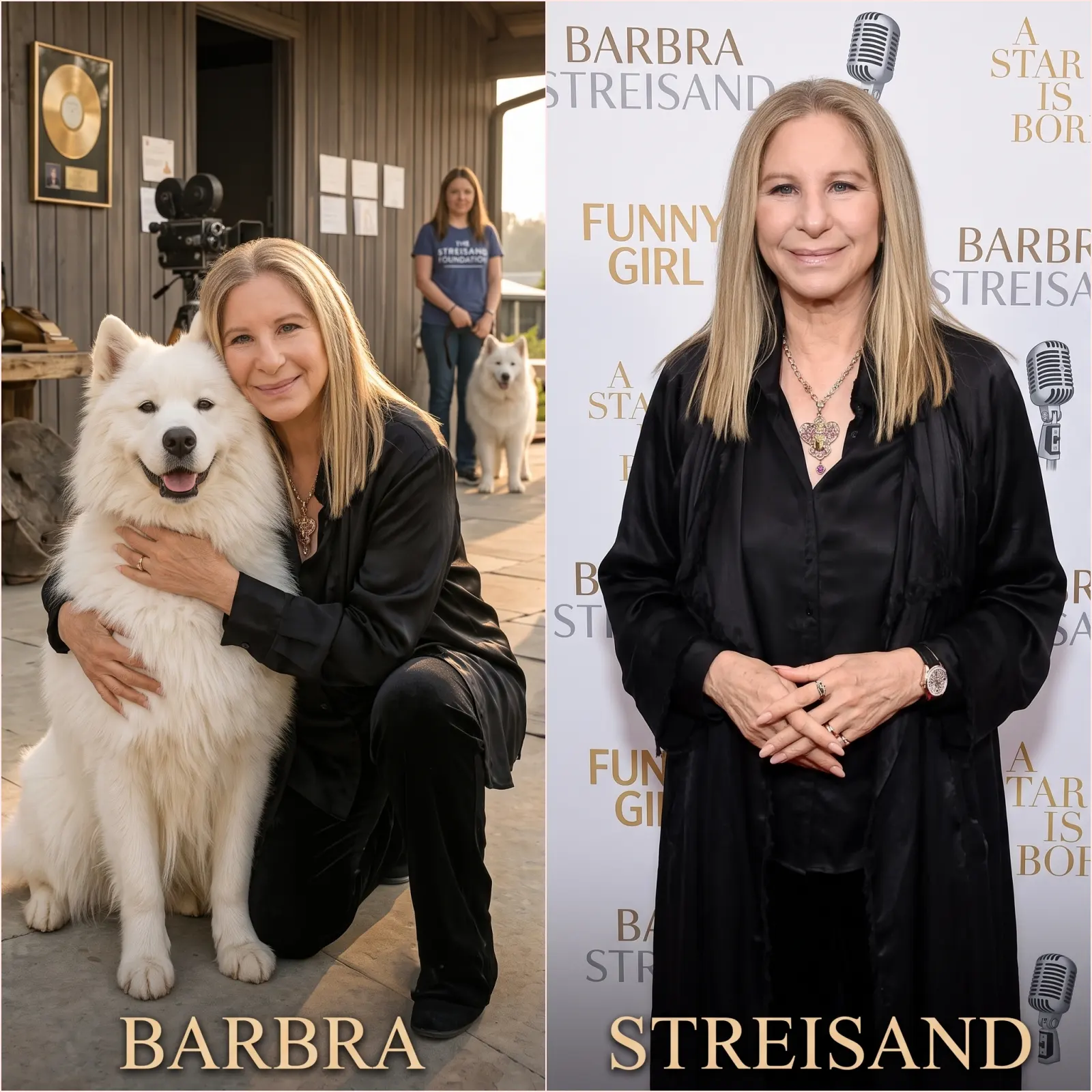 BARBRA STREISAND WALKED INTO A SHELTER 48 HOURS BEFORE IT CLOSED — AND ONE QUIET PROMISE GAVE 39 ANIMALS ANOTHER CHANCE