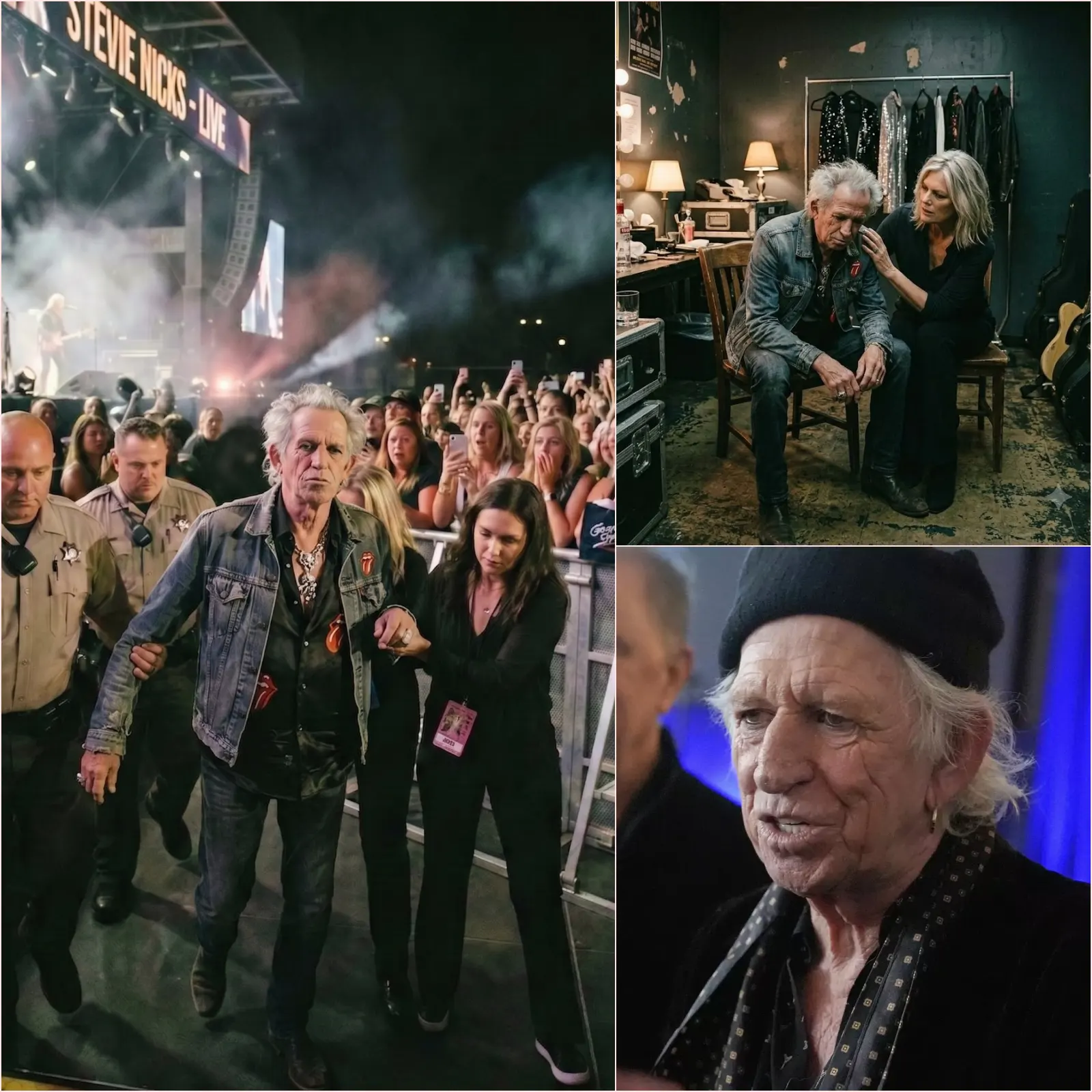 KEITH RICHARDS’ ONSTAGE STUMBLE LEAVES FANS HOLDING THEIR BREATH — BUT WHAT HAPPENED NEXT SPOKE VOLUMES ABOUT THE ROCK LEGEND