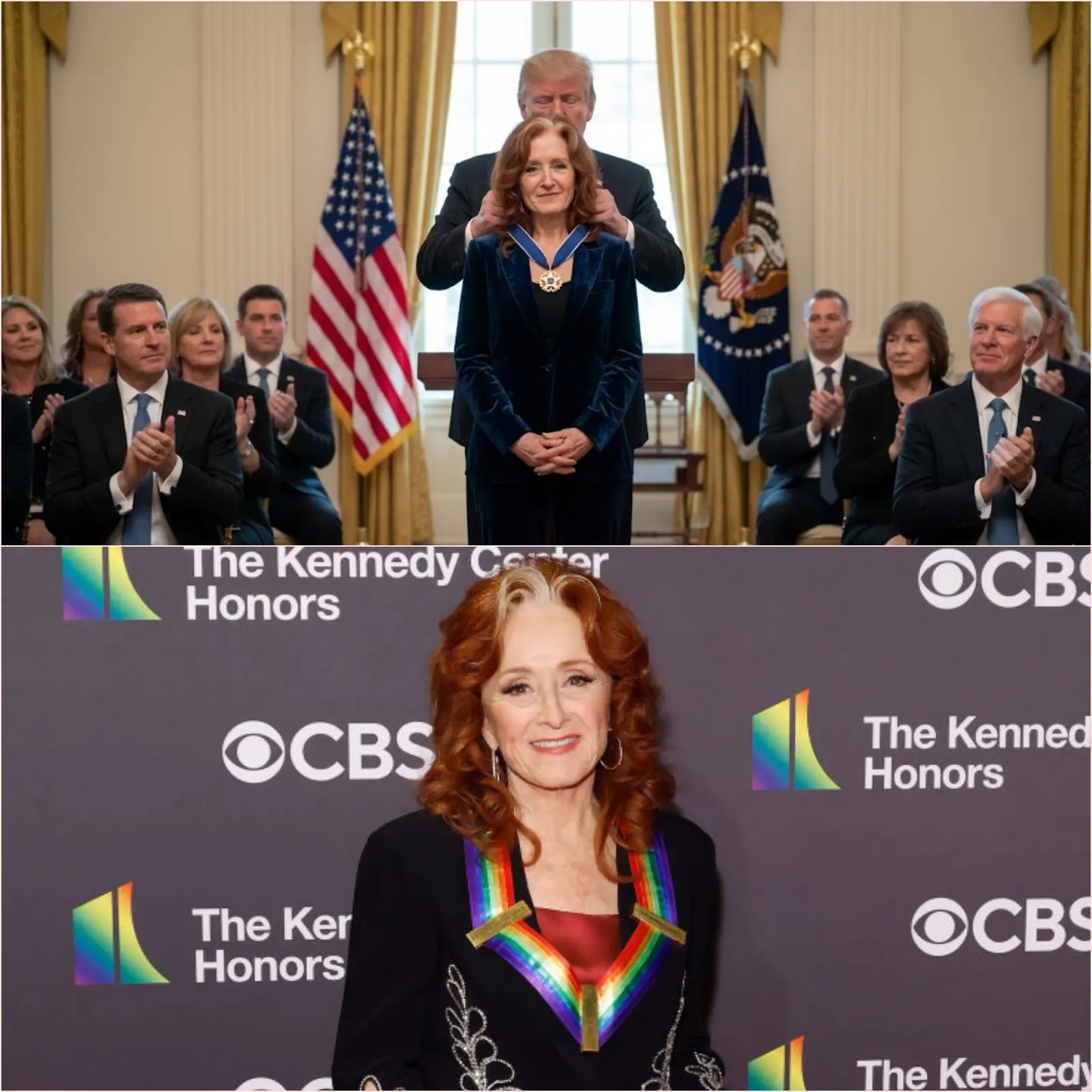 BONNIE RAITT STOOD BEFORE ONE OF AMERICA’S HIGHEST ARTISTIC HONORS — AND MORE THAN 50 YEARS OF MUSIC SUDDENLY CAME RUSHING BACK