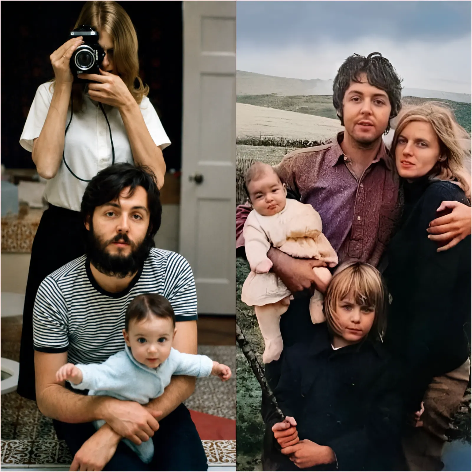 LONG BEFORE PAUL McCARTNEY WAS A LEGEND TO THE WORLD, HE WAS A FATHER ON A SCOTTISH FARM — BUILDING FURNITURE BECAUSE HIS BABY GIRL NEEDED A BED