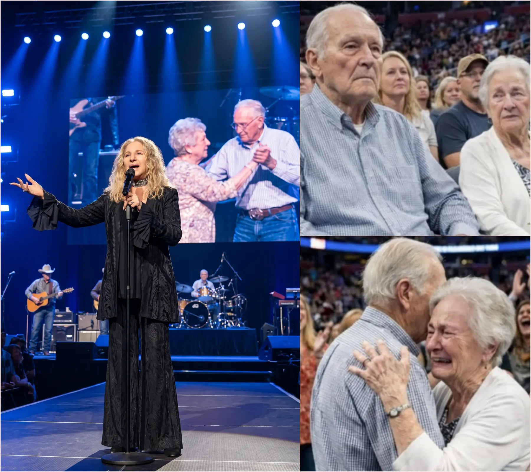 THE MOMENT BARBRA STREISAND BEGAN “THE WAY WE WERE,” A MAN WHO HAD FORGOTTEN HIS OWN WIFE SUDDENLY REACHED FOR HER HAND