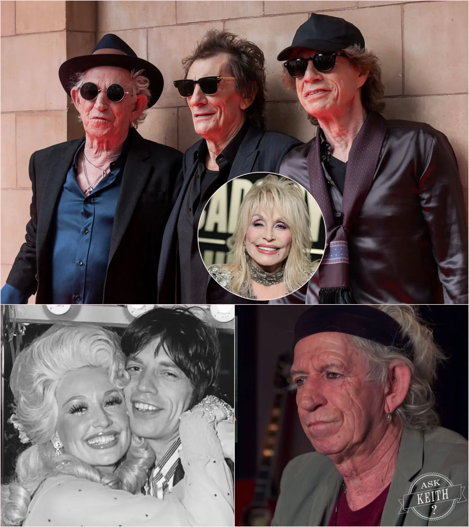 KEITH RICHARDS AND THE ROLLING STONES’ REPORTED FAREWELL TO DOLLY PARTON FEELS LIKE ROCK ’N’ ROLL SALUTING ONE OF COUNTRY MUSIC’S GREATEST SOULS