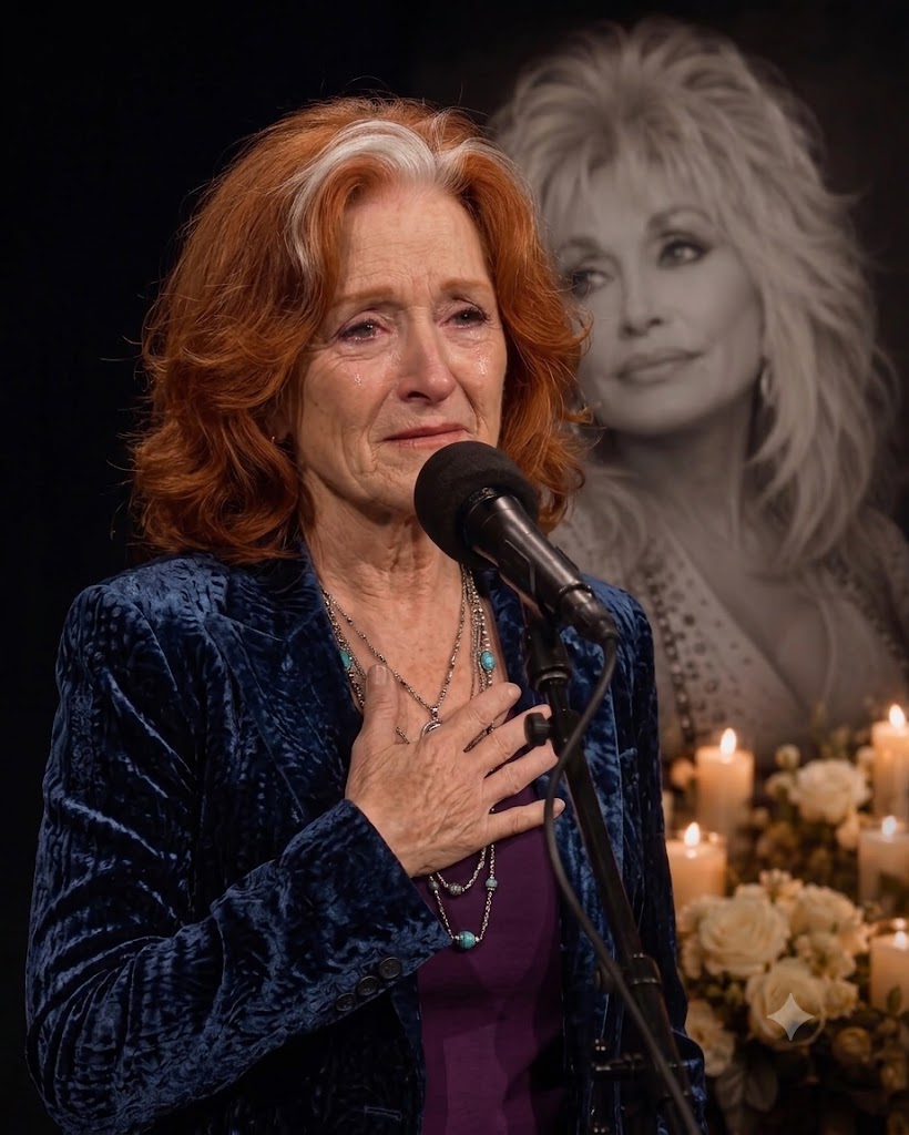 BONNIE RAITT’S REPORTED WHITE-ROSE FAREWELL TO DOLLY PARTON LEFT THE ROOM COMPLETELY STILL — ONE QUIET GESTURE SAID EVERYTHING