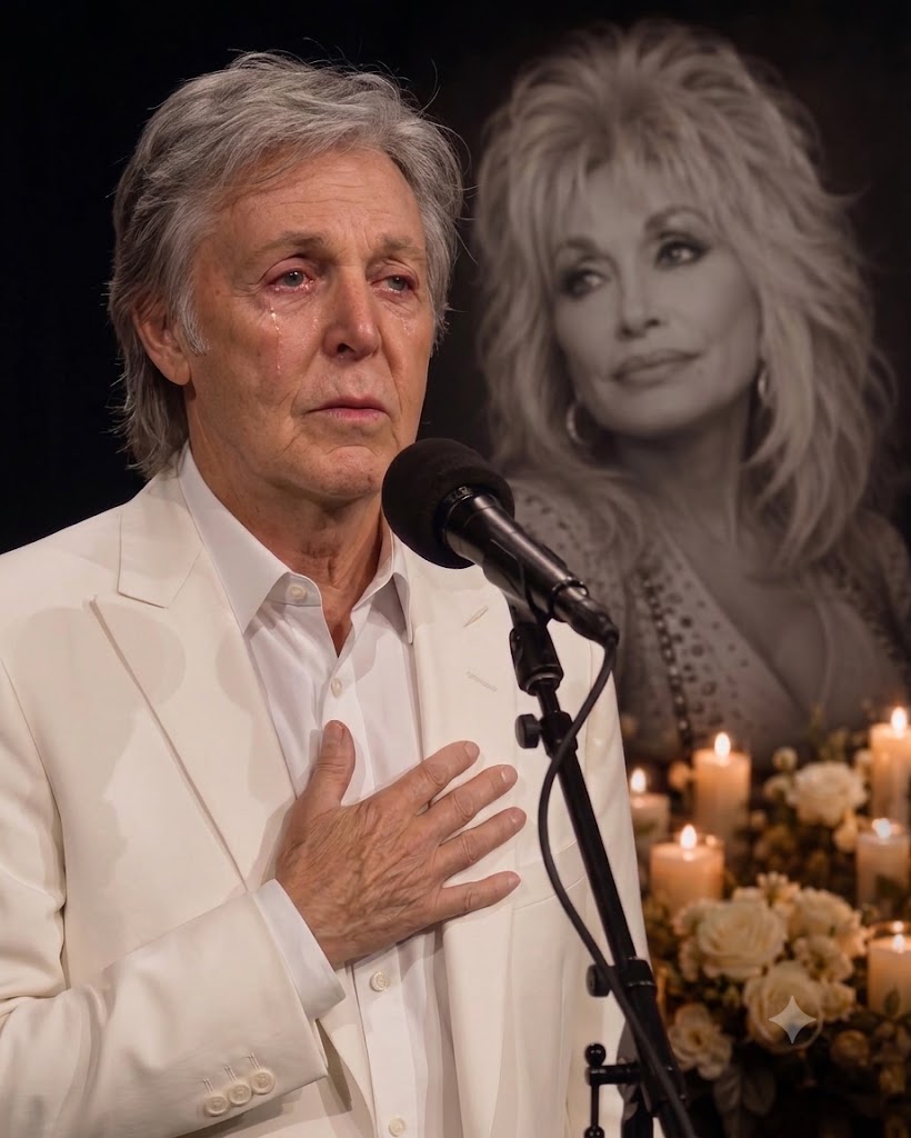 PAUL McCARTNEY’S REPORTED WHITE-ROSE FAREWELL TO DOLLY PARTON LEFT THE ROOM COMPLETELY STILL — NO SPEECH, JUST ONE LEGEND SAYING GOODBYE TO ANOTHER
