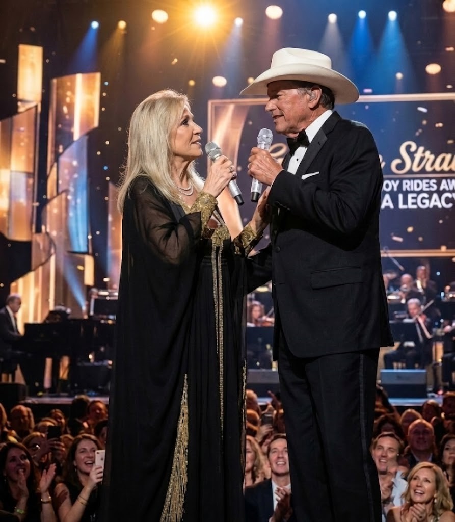 GEORGE STRAIT BROUGHT NORMA ONSTAGE — AND THE MOMENT THAT FOLLOWED LEFT THE CROWD COMPLETELY SILENT