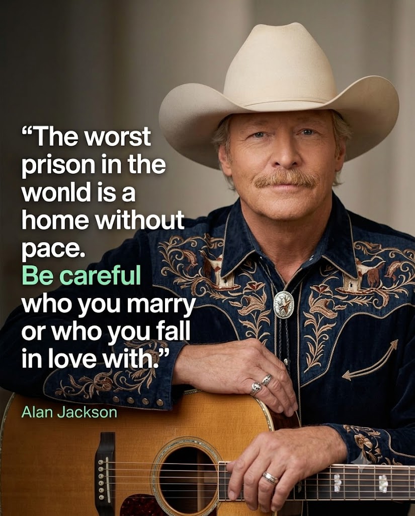 ALAN JACKSON’S QUIET LESSON ABOUT WHO DESERVES TO WALK BESIDE YOU IS RESONATING DEEPLY WITH FANS
