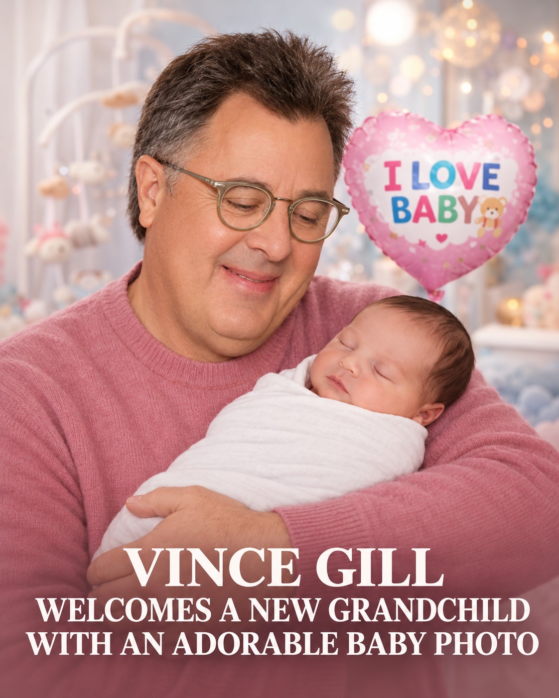 VINCE GILL’S NEW GRANDCHILD ARRIVED ON A DATE ALREADY WRITTEN INTO HIS HEART — AND THE FAMILY CONNECTION HAS FANS EMOTIONAL