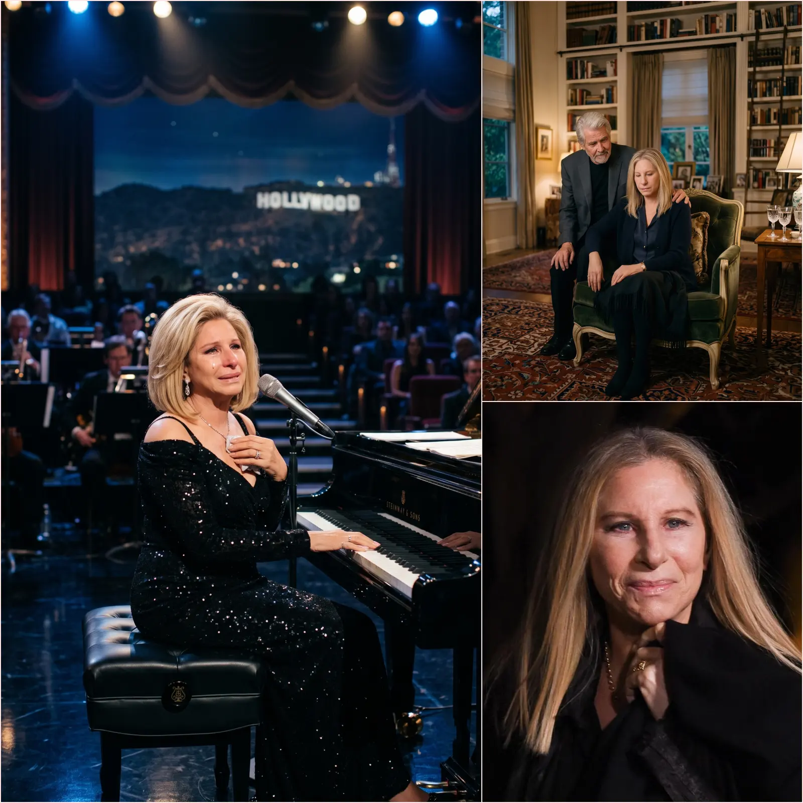BARBRA STREISAND BROKE DOWN WHILE TALKING ABOUT JAMES BROLIN — AND WHAT SHE SAID ABOUT THEIR FUTURE LEFT THE ROOM IN TEARS