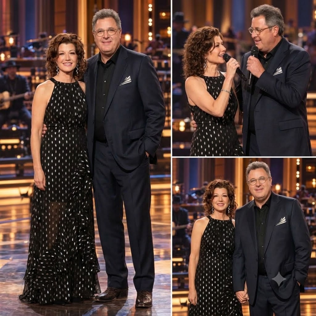 VINCE GILL BROUGHT AMY GRANT ONSTAGE — AND FOR A FEW QUIET MINUTES, THE ENTIRE ROOM SEEMED TO DISAPPEAR
