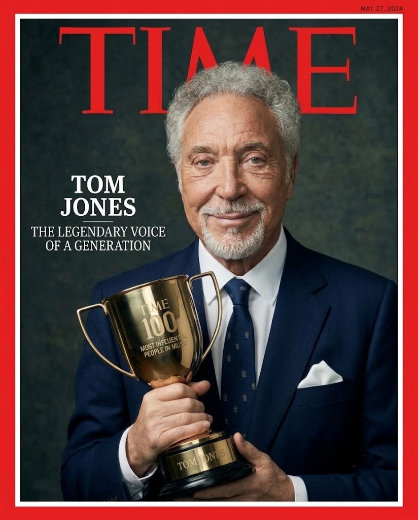 TOM JONES WASN’T NAMED TO TIME’S 2026 TIME100 — BUT AT 86, HIS SIX-DECADE INFLUENCE IS STILL IMPOSSIBLE TO IGNORE