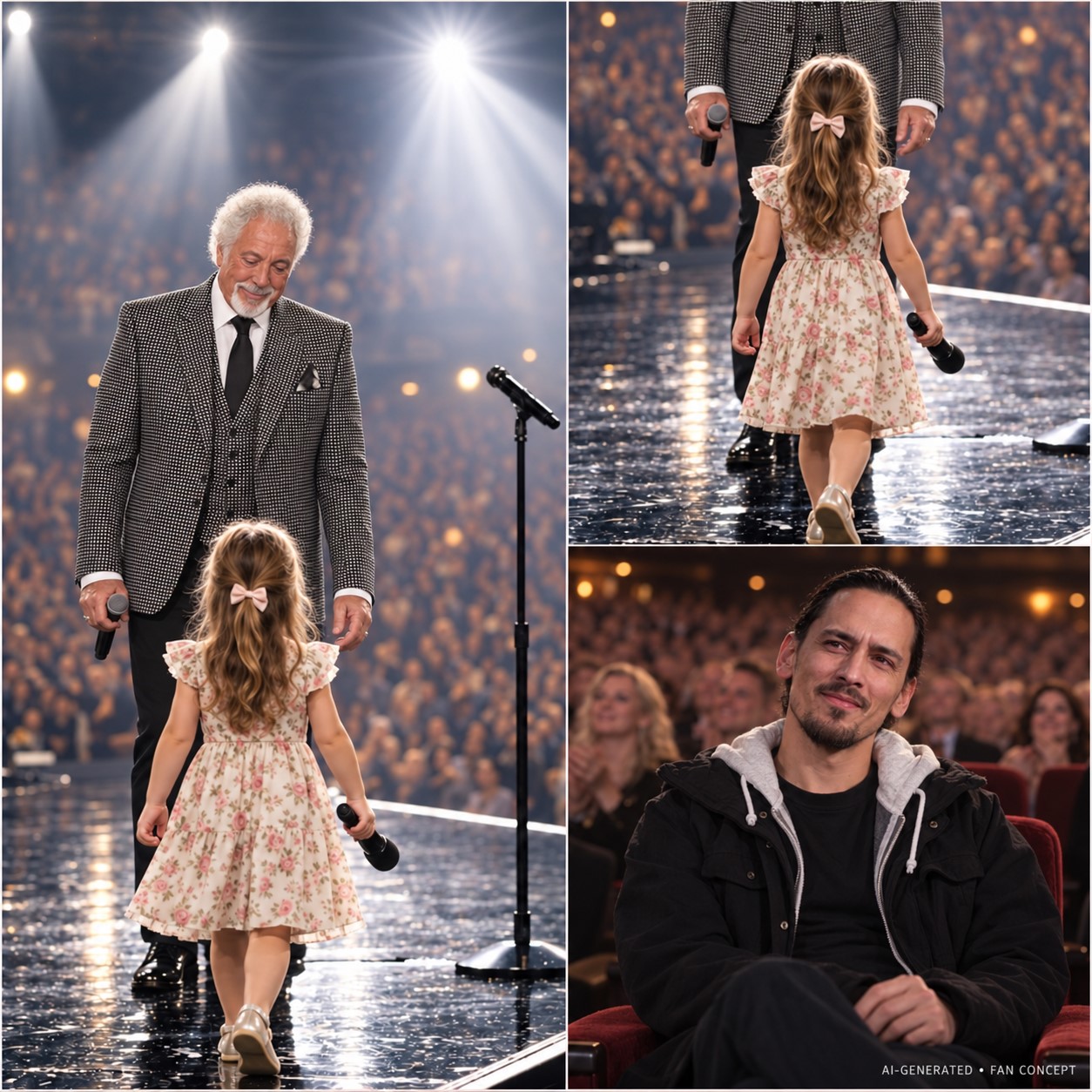 “GRANDPA, WHAT IF I FORGET THE WORDS?” — AN IMAGINED TOM JONES FAMILY TRIBUTE PUTS LOVE AT THE CENTER OF THE STAGE