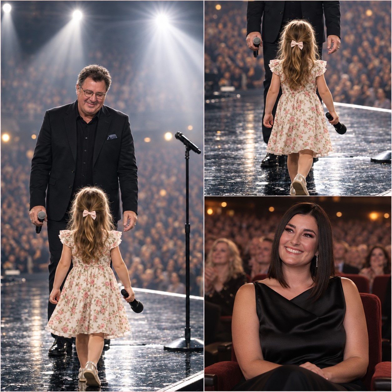 VINCE GILL’S GRANDDAUGHTER STEPPED INTO THE SPOTLIGHT — AND JENNY GILL’S TEARS TURNED A FAMILY DUET INTO SOMETHING UNFORGETTABL