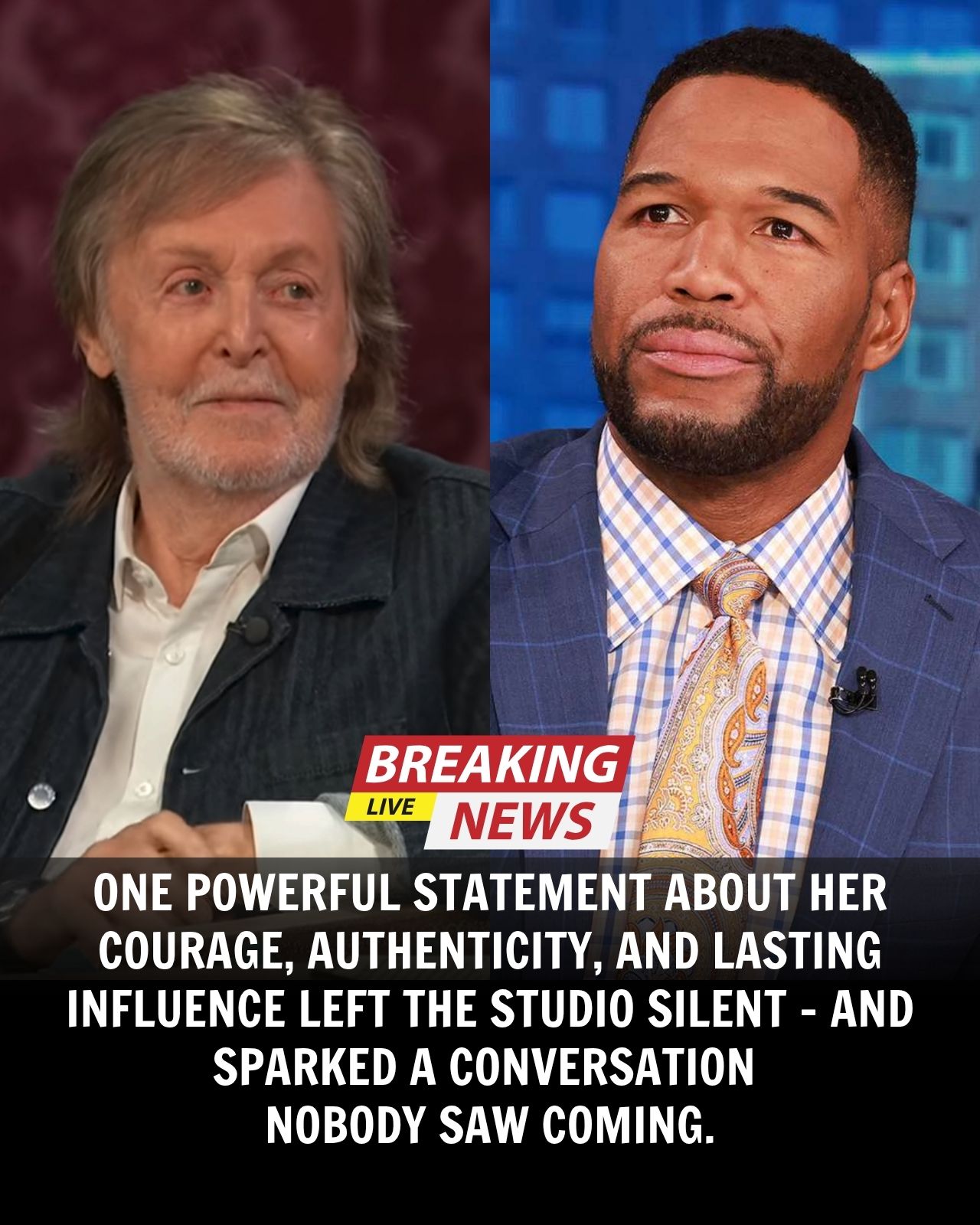 MICHAEL STRAHAN PAID TRIBUTE TO PAUL McCARTNEY — AND ONE SIMPLE TRUTH ABOUT HIS LEGACY LEFT THE STUDIO SILENT