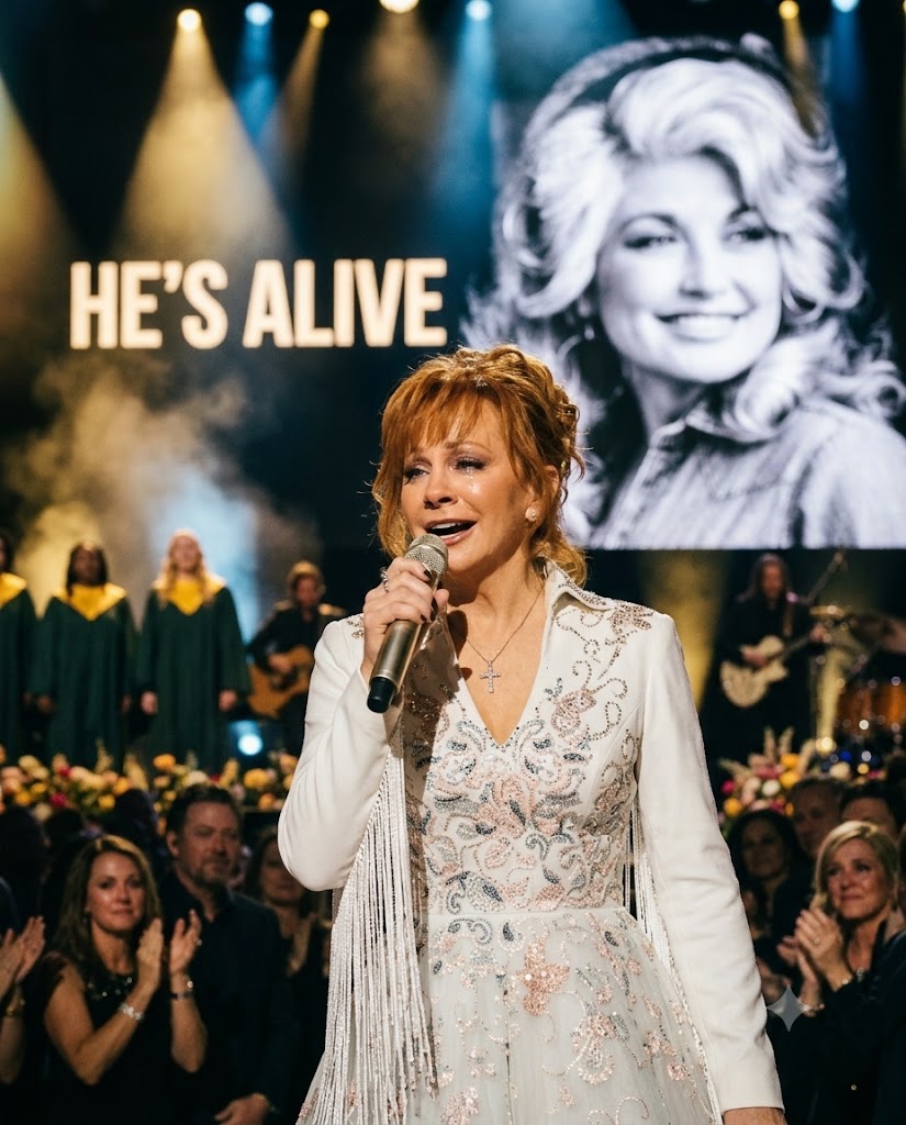 REBA McENTIRE’S REPORTED “HE’S ALIVE” TRIBUTE TO DOLLY PARTON CARRIES A MESSAGE STRONGER THAN GOODBYE