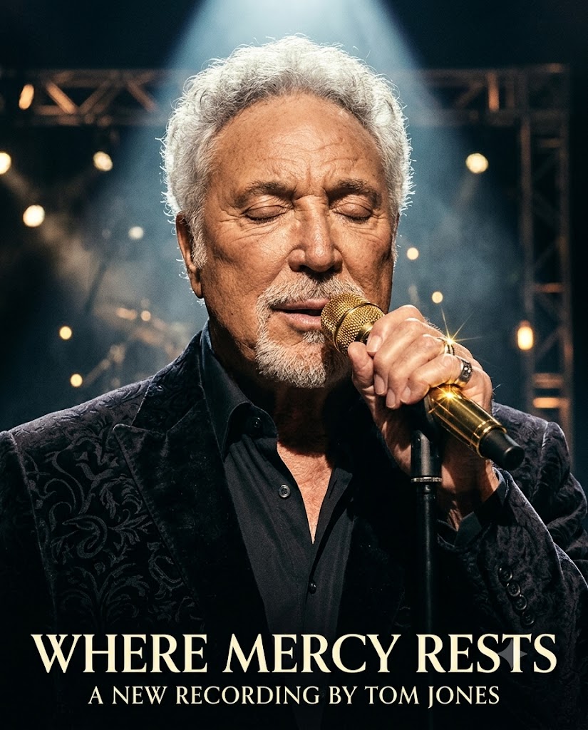 “WHERE MERCY RESTS” — AN IMAGINED TOM JONES RECORDING FINDS ITS POWER IN WORDS LEFT UNSAID
