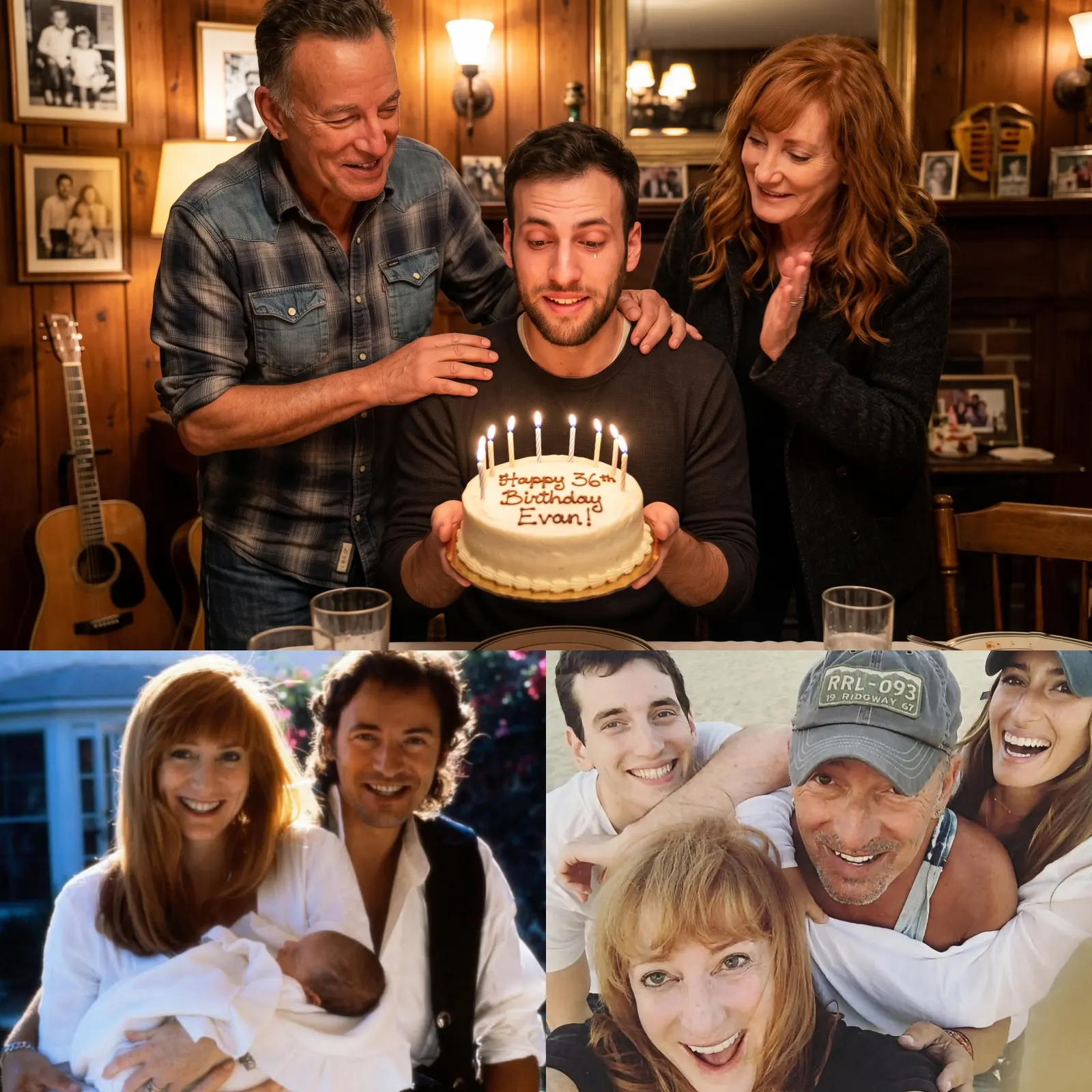 THE LITTLE BOY WHO MADE THE BOSS A DAD — EVAN SPRINGSTEEN’S 36TH BIRTHDAY CELEBRATES A DIFFERENT KIND OF LEGACY