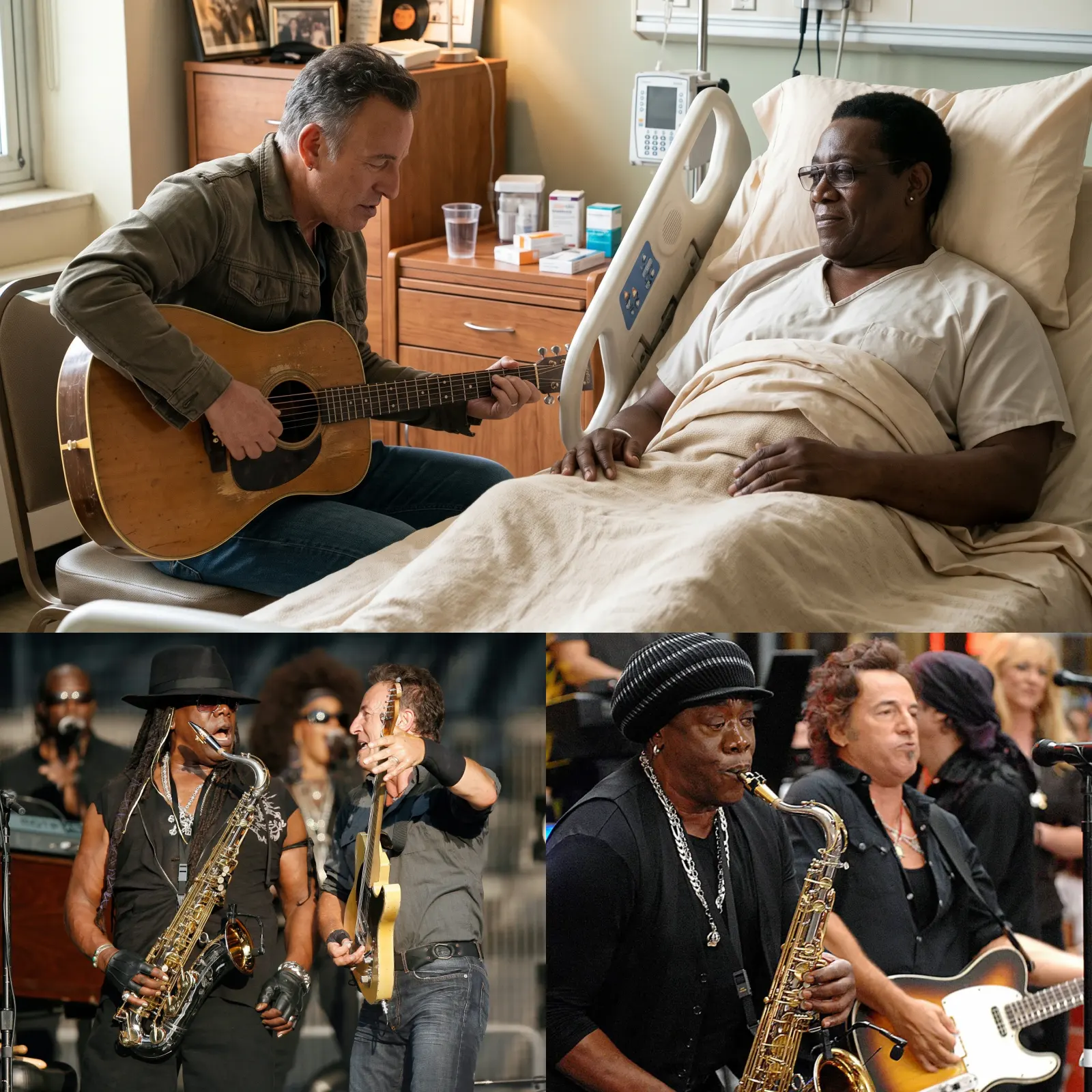 “I CAN’T…” — AN IMAGINED SPRINGSTEEN TRIBUTE TO CLARENCE CLEMONS FINDS ITS HEART IN AN UNFINISHED SONG