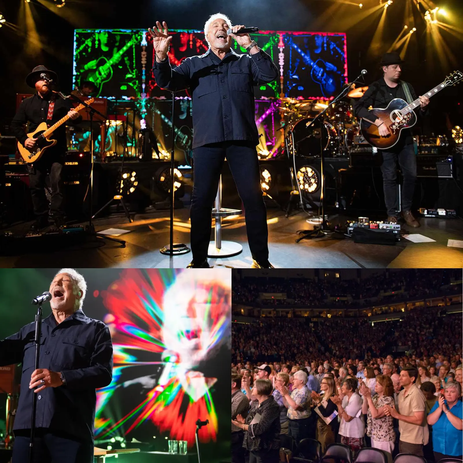 TOM JONES FELL SILENT DURING “DELILAH” — THEN 40,000 VOICES CARRIED THE SONG BACK TO HIM