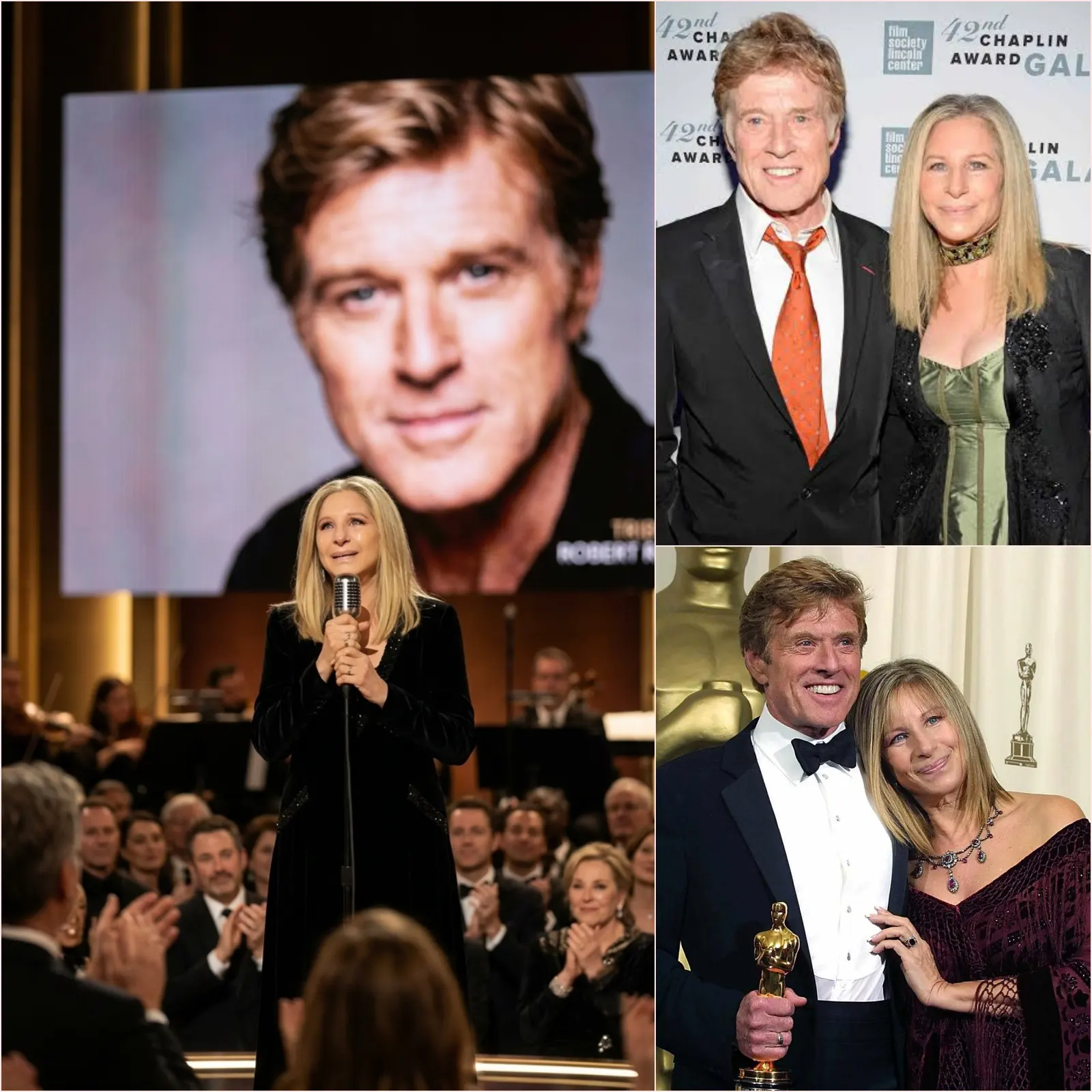 BARBRA STREISAND RETURNED TO THE OSCARS FOR A GOODBYE TO ROBERT REDFORD — AND “THE WAY WE WERE” TURNED INTO SOMETHING DEEPLY PERSONAL
