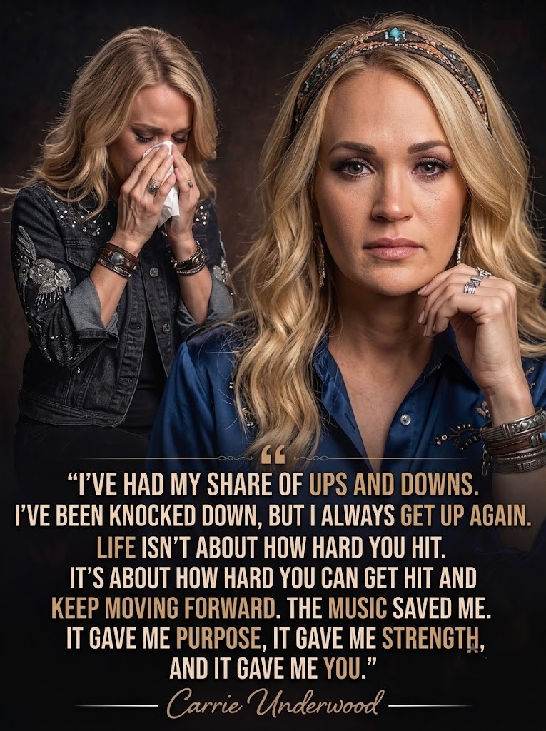 CARRIE UNDERWOOD STEPPING BACK? THE THOUGHT OF A QUIETER CHAPTER HAS FANS REFLECTING ON WHAT COMES AFTER THE SPOTLIGHT