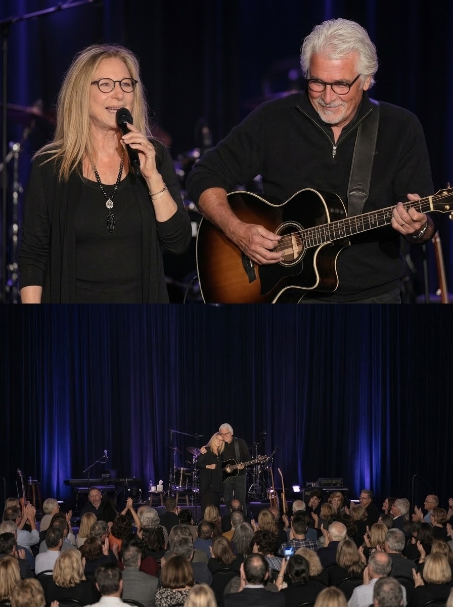 40,000 PEOPLE WERE THERE — BUT ONE LOOK BETWEEN BARBRA STREISAND AND JAMES BROLIN MADE THE ENTIRE NIGHT FEEL COMPLETELY SILENT